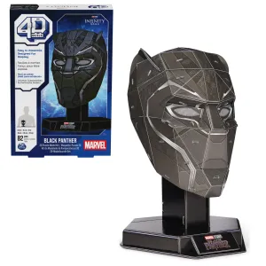 4D Puzzle Marvel Black Panther Mask
