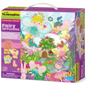 4M Thinking Kits Fantasy World Fairy 3D Puzzles