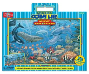 Amazing Ocean Life Magnetic Puzzle & Playboard