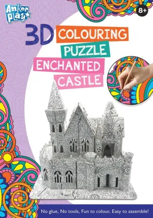 Anker Play 3D Colouring Puzzle Enchanted Castle