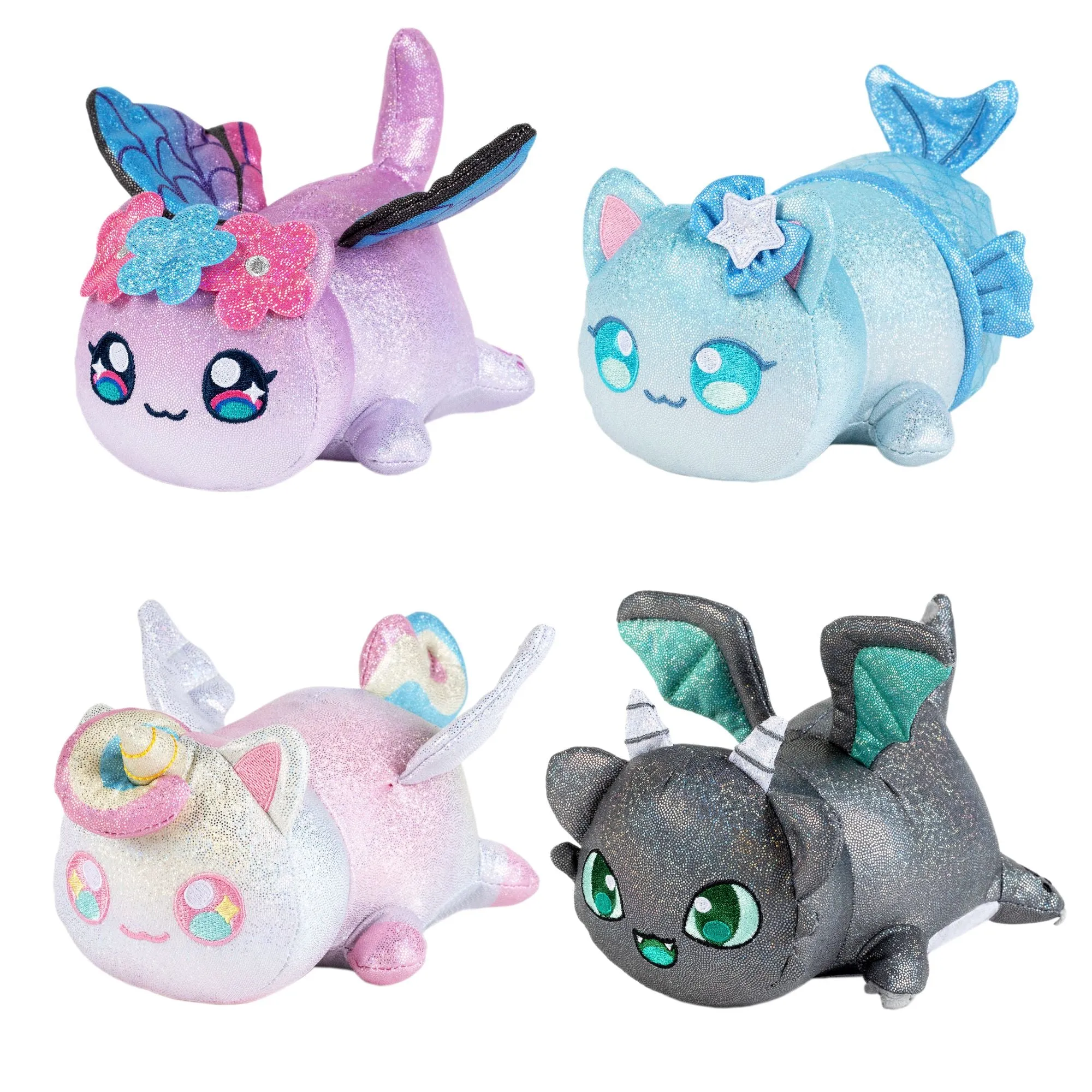 Aphmau MeeMeows 6 Inch Plush Sparkle Collection Set 3 Pack
