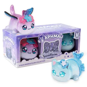 Aphmau MeeMeows 6 Inch Plush Sparkle Collection Set 3 Pack