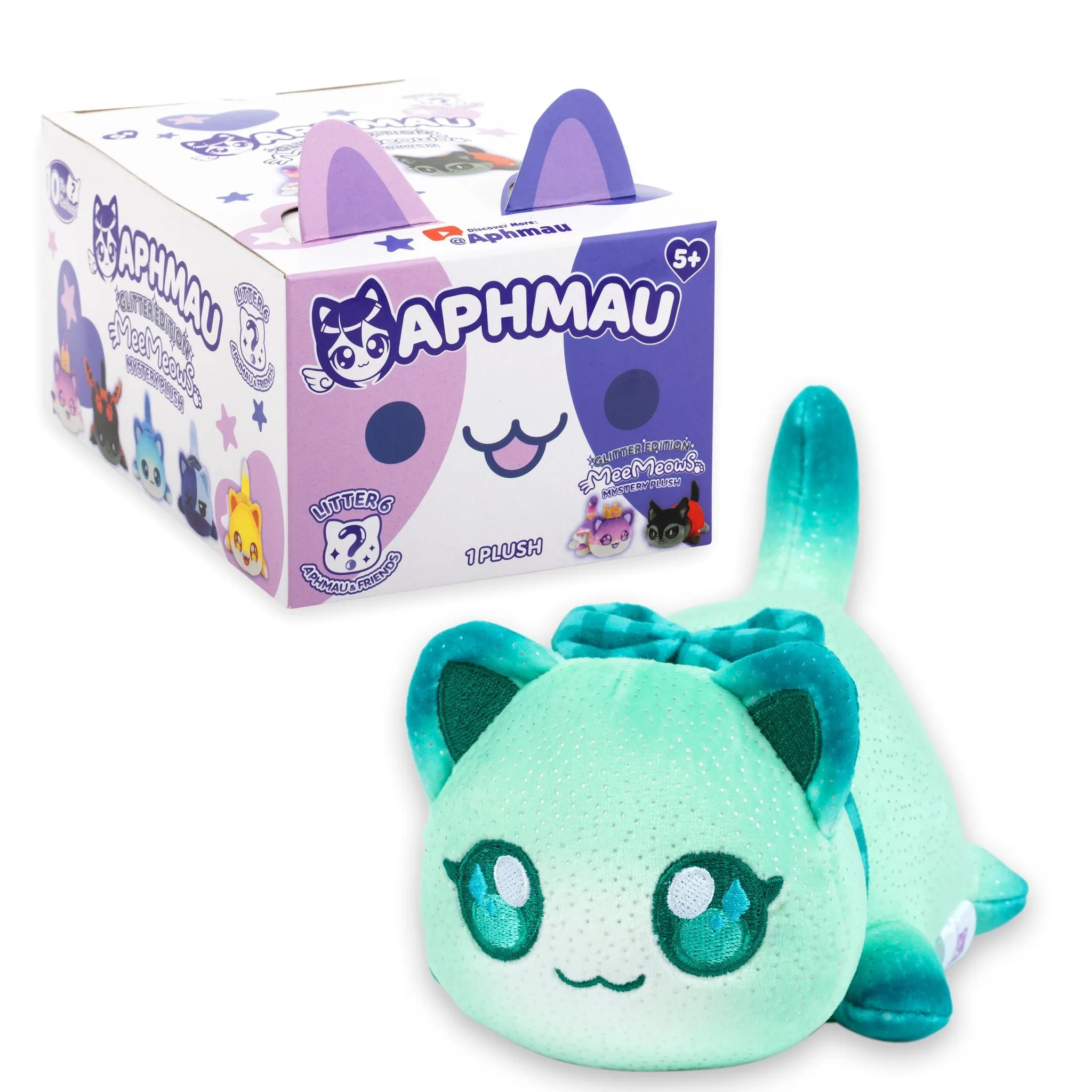Aphmau MeeMeows Glitter Edition Series 6 Mystery 6 Inch Plush