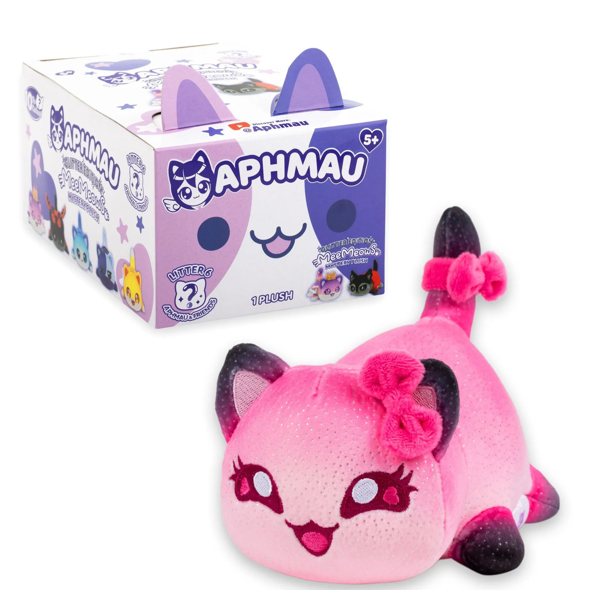 Aphmau MeeMeows Glitter Edition Series 6 Mystery 6 Inch Plush