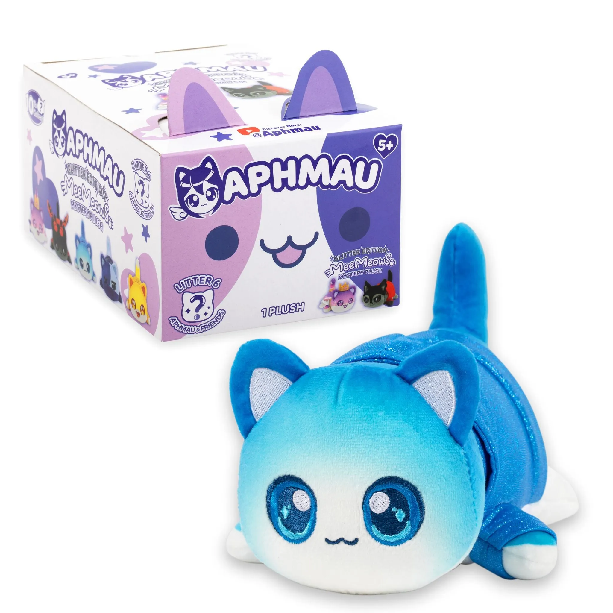 Aphmau MeeMeows Glitter Edition Series 6 Mystery 6 Inch Plush