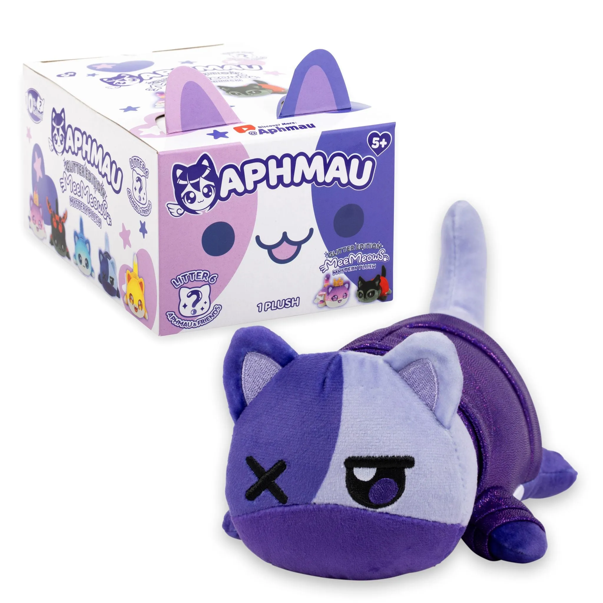 Aphmau MeeMeows Glitter Edition Series 6 Mystery 6 Inch Plush