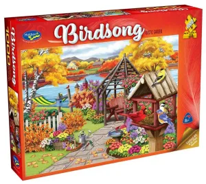 Birdsong Rustic Garden 1000 Piece Puzzle