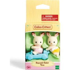 Calico Critters Chocolate Rabbit Twins Doll Set