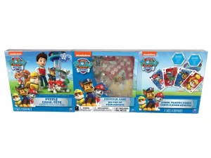Cardinal PAW Patrol Puzzle And Game 3 Pack