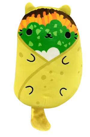 Cats Vs Pickles Gold Series Bean Bag #158 Burrito