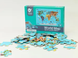 Classic World 48 Piece World Map Jigsaw Puzzle