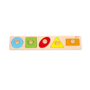 Classic World Geometry Puzzle With Knobs