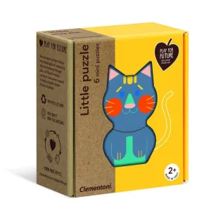 Clementoni Little Animals 6 Pack Mini Puzzles