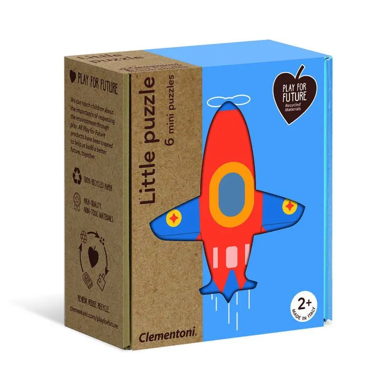 Clementoni Transport 6 Pack Mini Puzzles