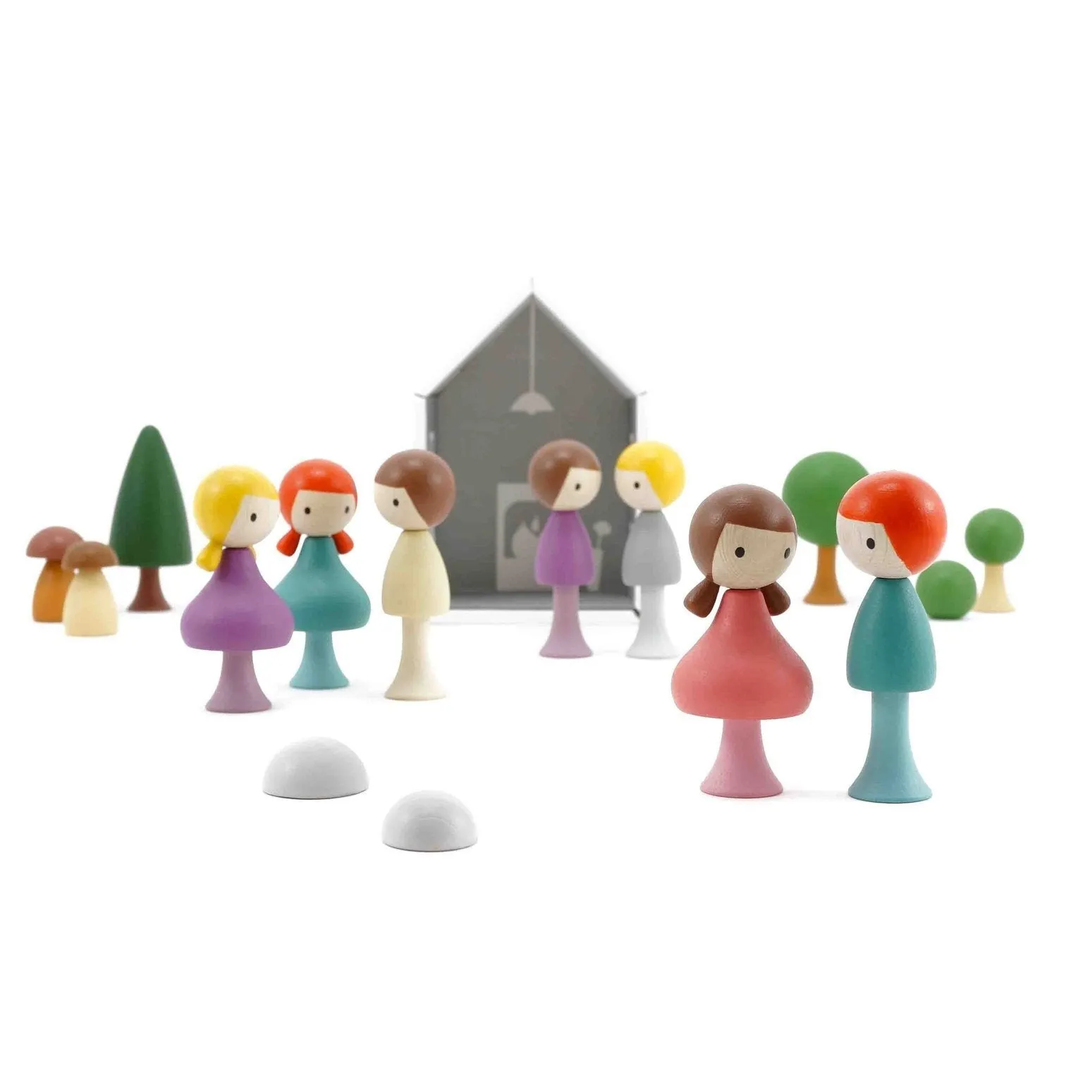 CLiCQUES | Magnetic Wooden Toys | Luca & Tom