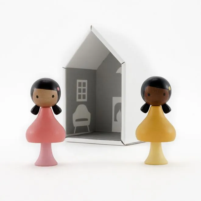 CLiCQUES | Magnetic Wooden Toys | Ruby & Coco