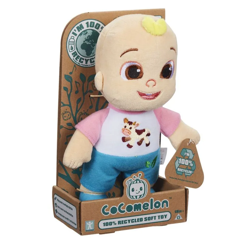 Cocomelon Eco Plush Jj With Cow T-Shirt