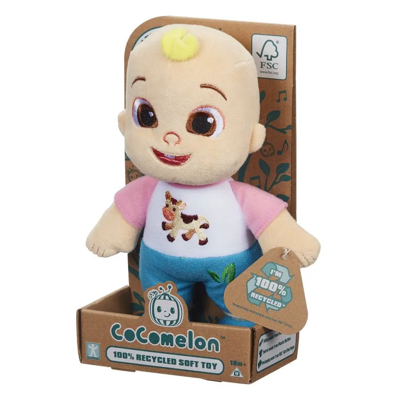 Cocomelon Eco Plush Jj With Cow T-Shirt