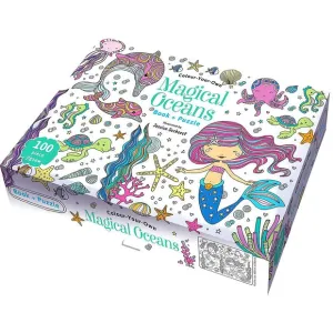 Colour Your Own Book & Puzzle Magical Oceans