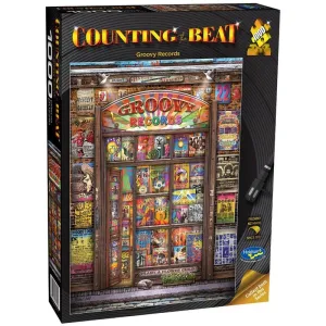 Counting The Beat Groovy Records 1000 Piece Puzzle
