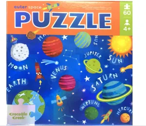 Croc Creek Foil Puzzle 60Pc Outer Space