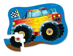 Crocodile Creek 12 Piece Mini Puzzle Monster Truck