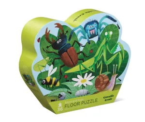 Crocodile Creek 36 Piece Floor Puzzle Backyard Bugs