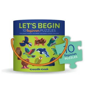Crocodile Creek Croc Creek 2Pc Lets Begin Canister: Nz Animals