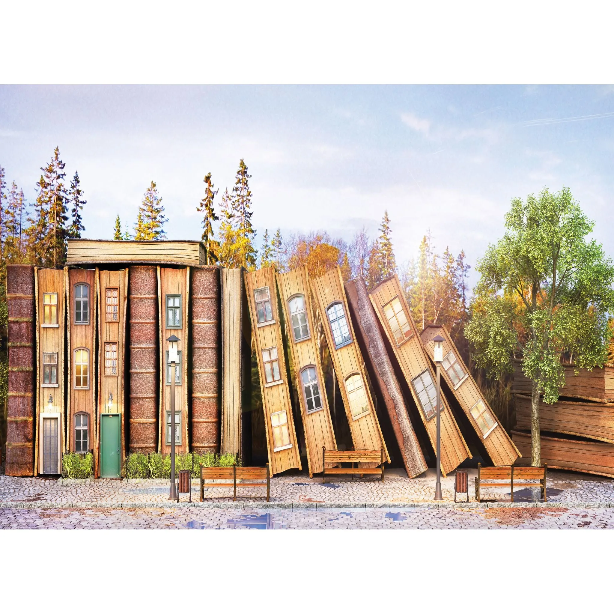 Crown Book City 1000 Piece Puzzle