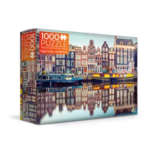 Crown Singel Canal Amsterdam 1000 Piece Puzzle