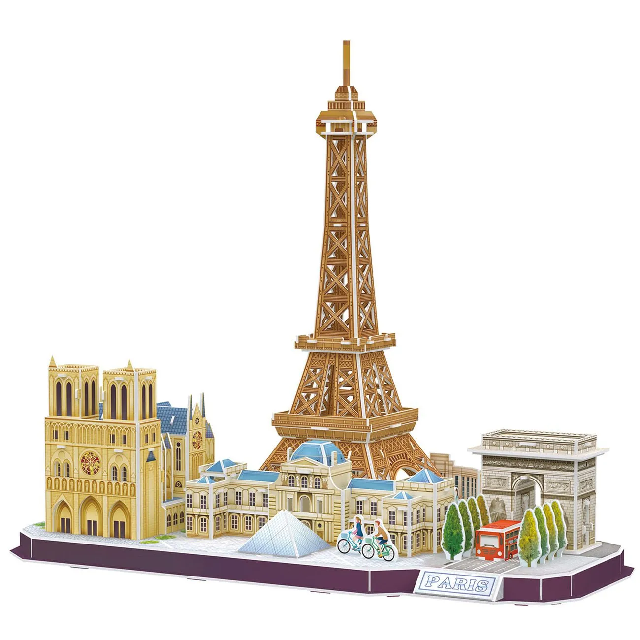 Cubic Fun City Line 3D Puzzle Paris