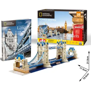 Cubic Fun National Geographic 3D Puzzle Tower Bridge London