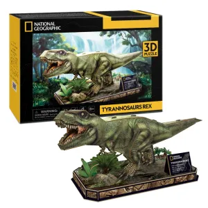 Cubic Fun National Geographic 3D Puzzle Tyrannosaurus Rex