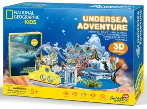 Cubic Fun National Geographic 3D Puzzle Undersea Adventure