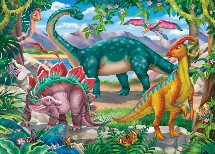 Dinosaur Junior 35pc Frame Tray