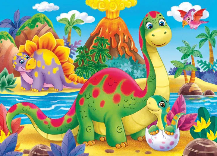 Dinosaur Junior 35pc Frame Tray