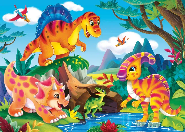 Dinosaur Junior 35pc Frame Tray