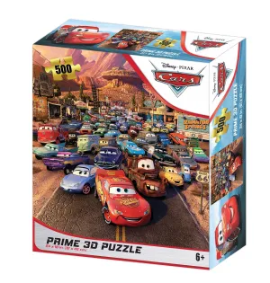 Disney Cars Prime 3D 500 Piece Puzzle