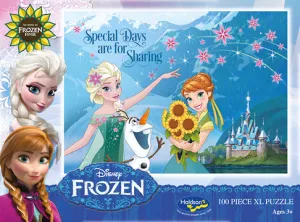 Disney Frozen 100 Piece Xl Boxed Puzzle Frozen Fever