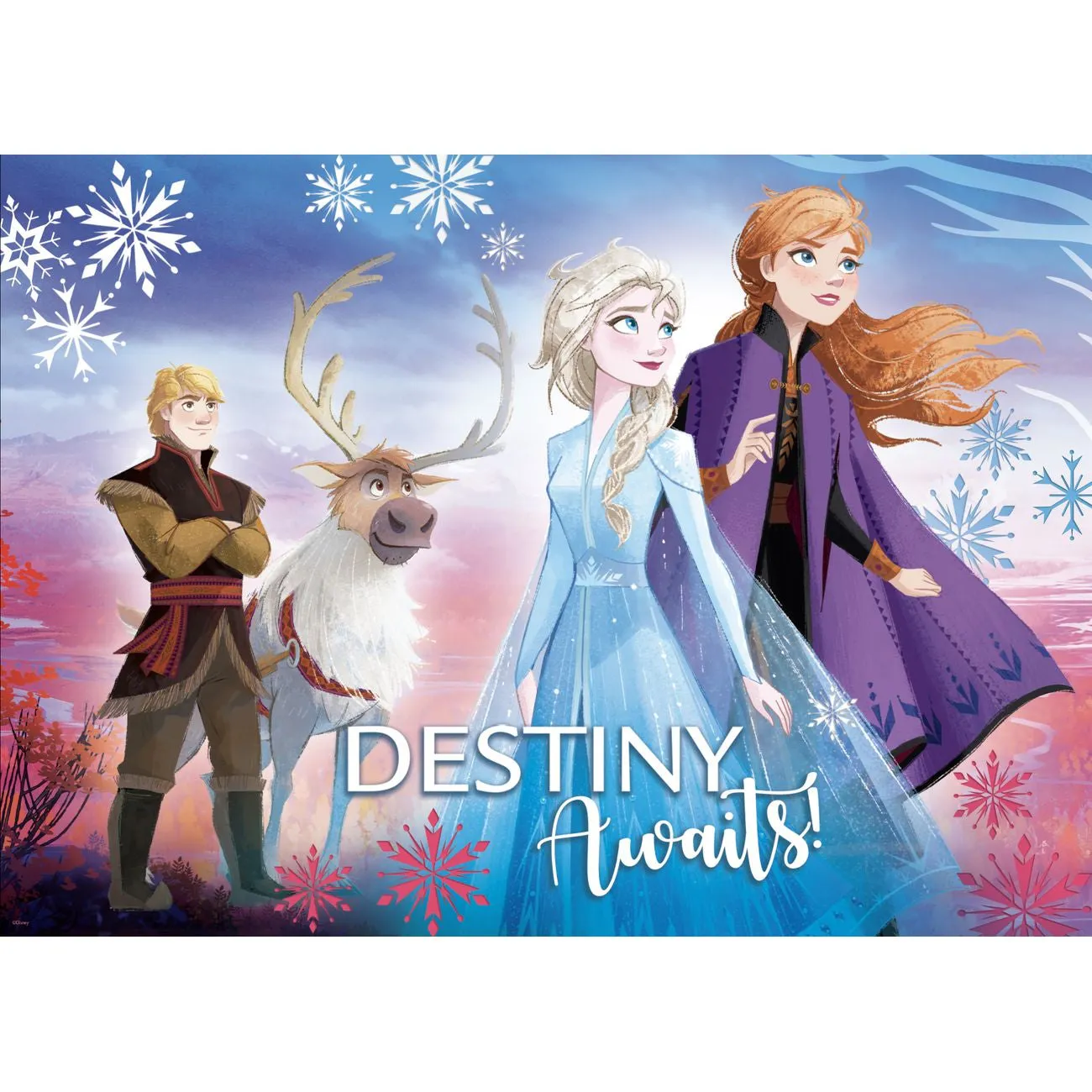 Disney Frozen II 100 Piece Xl Puzzle Destiny Awaits!