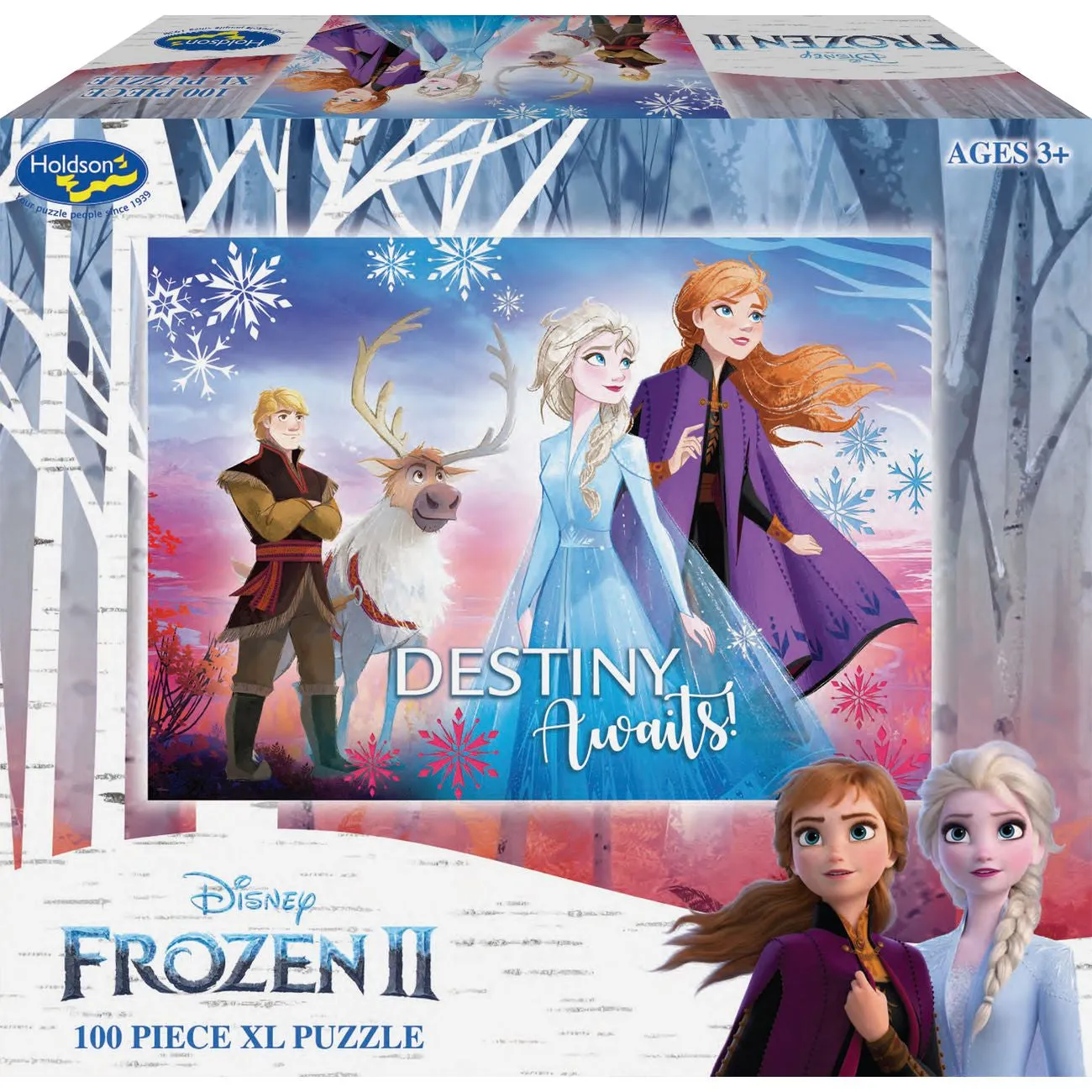 Disney Frozen II 100 Piece Xl Puzzle Destiny Awaits!