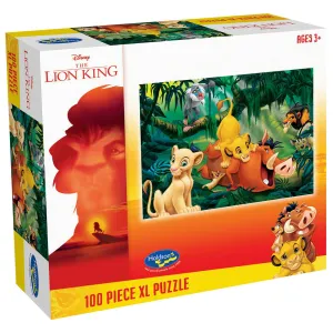 Disney Lion King 100 Piece Xl Puzzle Jungle Fun
