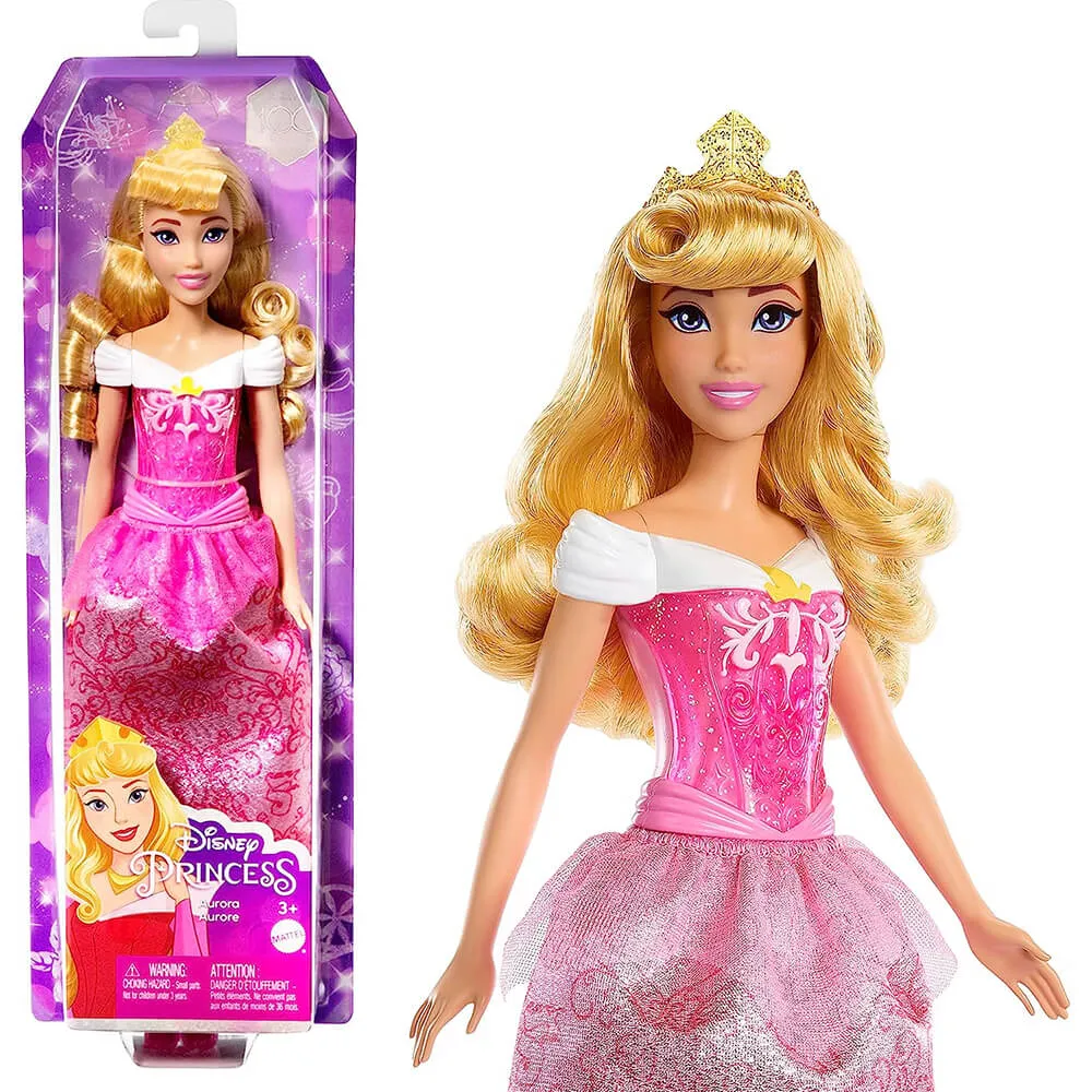 Disney Princess Aurora Fashion Doll in Pink Dress