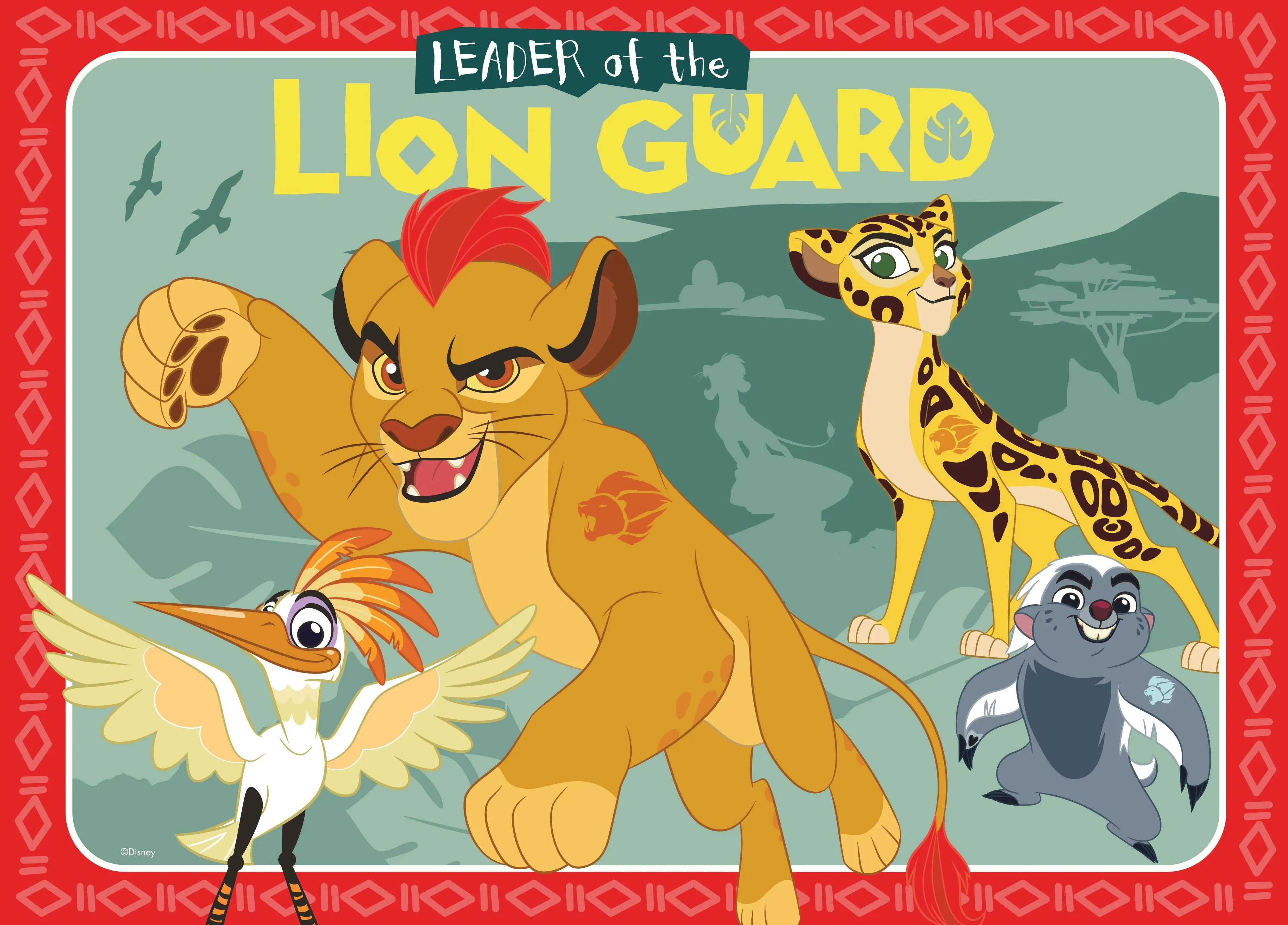 Disney The Lion Guard 35 Piece Frame Tray Puzzle Assorted Styles