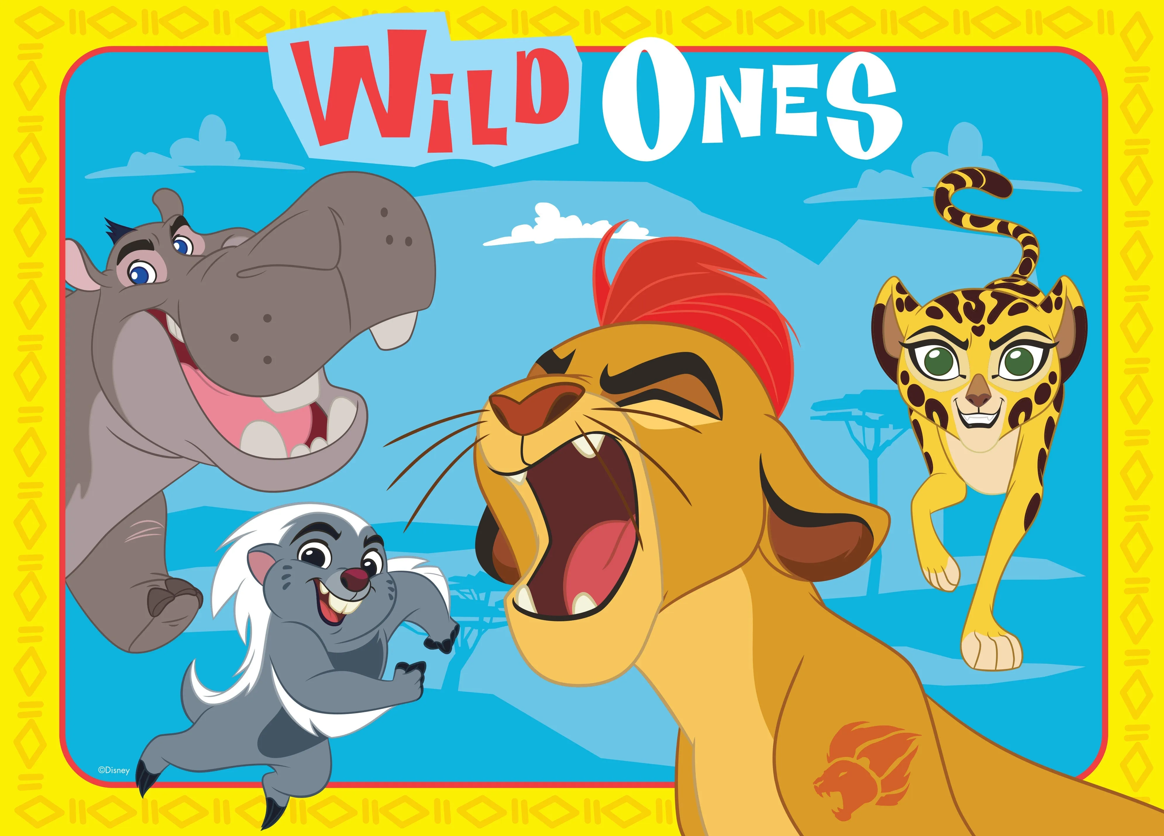 Disney The Lion Guard 35 Piece Frame Tray Puzzle Assorted Styles