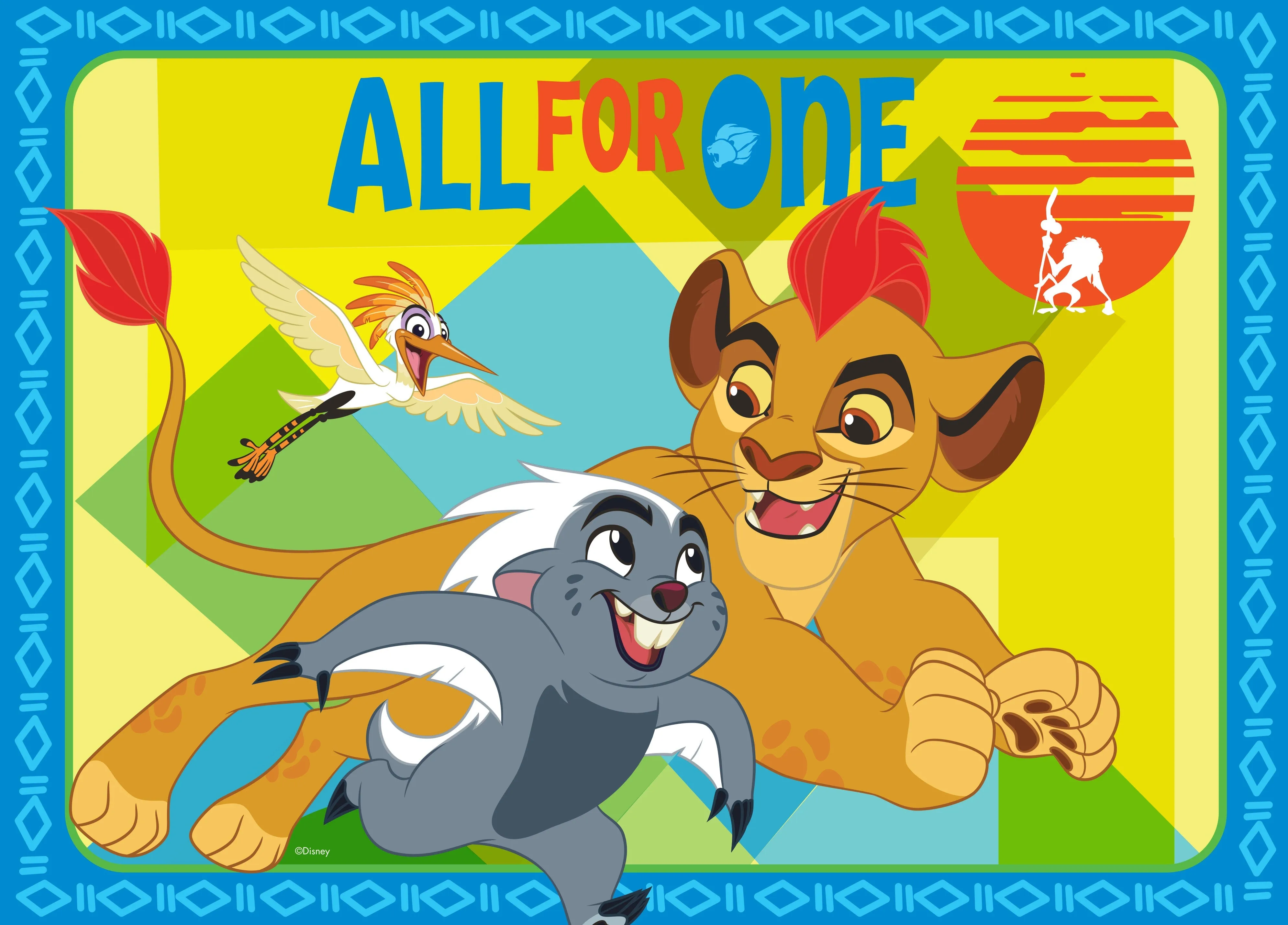 Disney The Lion Guard 35 Piece Frame Tray Puzzle Assorted Styles