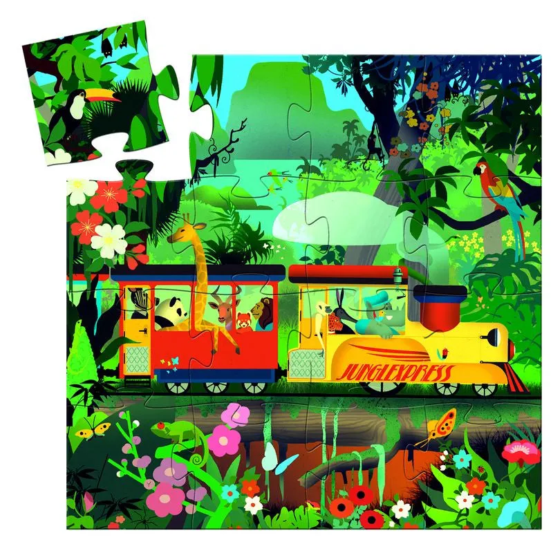 Djeco The Locomotive 16 Piece Puzzle