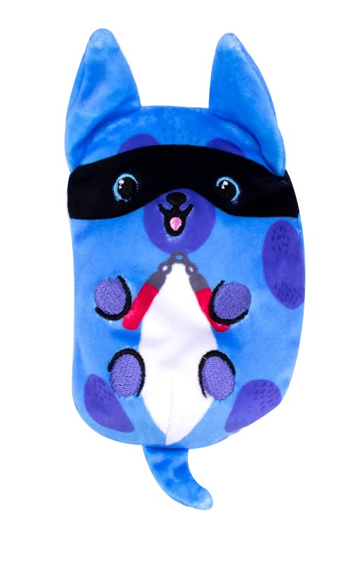 Dogs Vs Squirls Bean Bag Plush #075 Duke