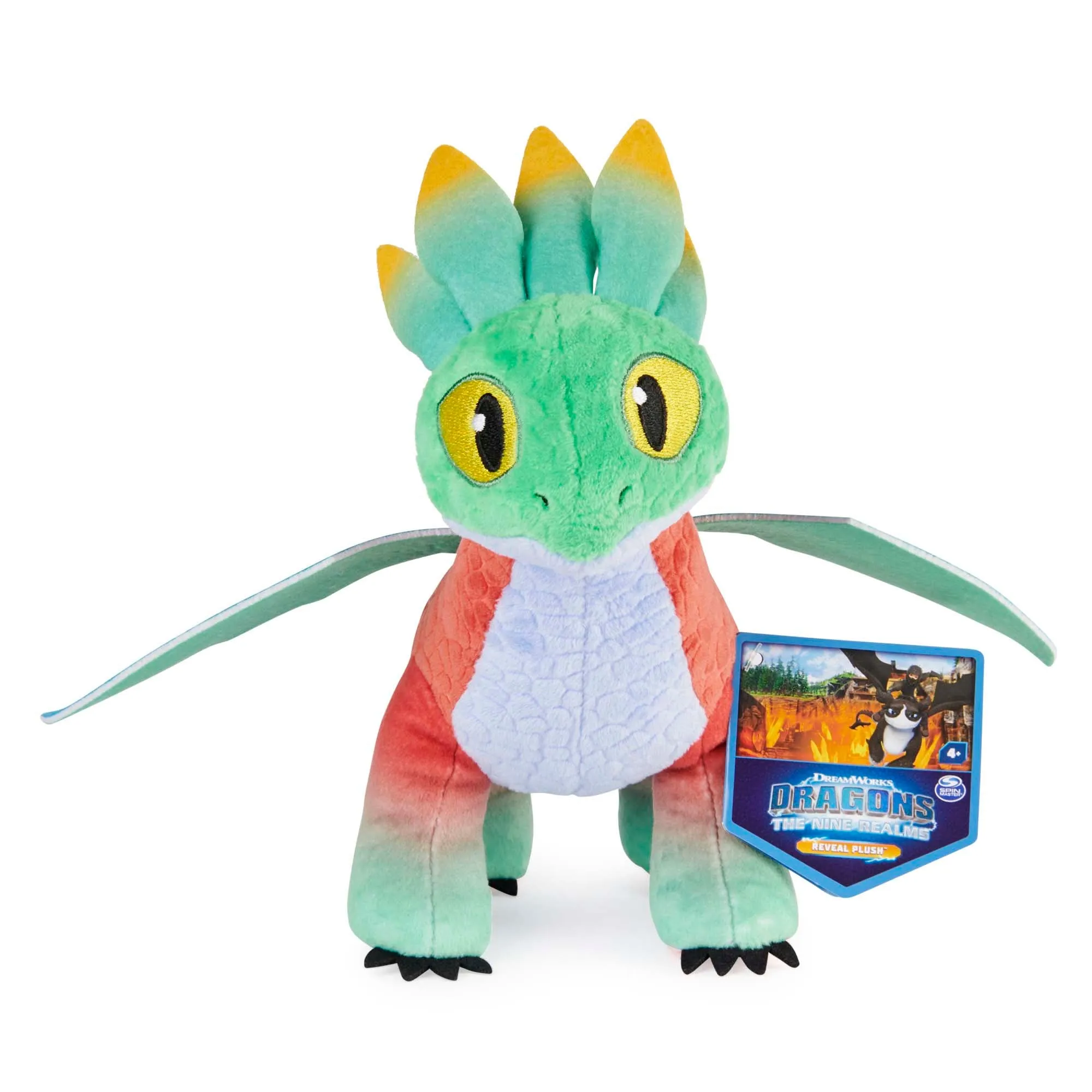 Dreamworks Dragons Realms Reveal Plush Feathers