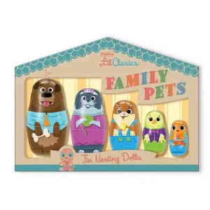 Family Pets Tin Nesting Dolls
